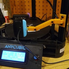 aluminum 2020 bar webcam arm build 3d printer mount octopi 3d print model - Mito3D