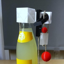 bottiglia puzzle giocattoli Giochi bevanda divertimento gioco mentale disentanglement 3d print model - Mito3D