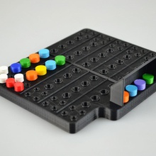 mastermind Brett Spiele Spiel puzzle tablegame Logik 3d print model - Mito3D