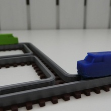 trocando trens brinquedos jogos concurso futuro impressão enigma quebra cabeças Printingthefuture comutação 3d print model - Mito3D