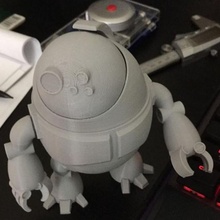 robot gadget elettronica figura articolato 3d print model - Mito3D