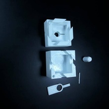 unmöglich Schwalbenschwanz Box Spielzeuge Spiele Puzzle Lager 3d print model - Mito3D