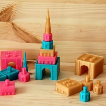 Suyumbike Lego Turm 3d Puzzle Spielzeuge Spiele Spielzeug Herausforderung fifa Kazan Tatarstan 3DPUCZZLE 3dgame Showplace DremelDigilab3D45 3d print model - Mito3D