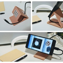 magnetisch Telefon Stand Gadgets Elektronik Smartphone freecad Halter Unterstützung 3d print model - Mito3D