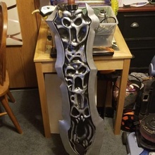 chaostre Darksiders accessoires cosplay gros épée guerre jeux vidéos crânes HorsManoFtheapocalypse 3d print model - Mito3D