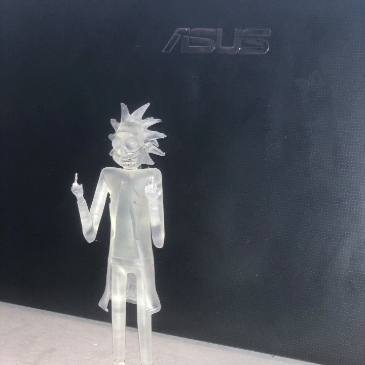 rick sanchez fan art rickandmorty ricksanchez 3D print model - Mito3D