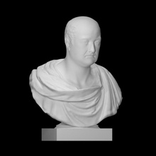 bust jesse hartley scan face head man portrait sculpture 3d print model - Mito3D