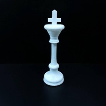 chess king board games fun game piece boardgame 3d print model - Mito3D