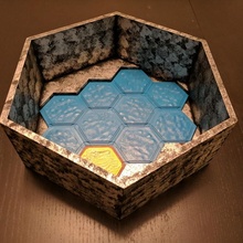 colonos catan 3d caja tablero juegos 3d print model - Mito3D