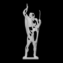 profeta scansione figura scultura statua bronzo maschio astratto cubismo 3d print model - Mito3D