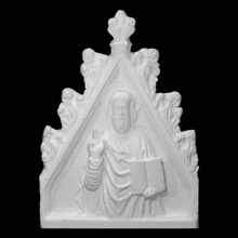 eternal father offering blessing stall scan art sculpture statue italian blessed 3d print model - Mito3D