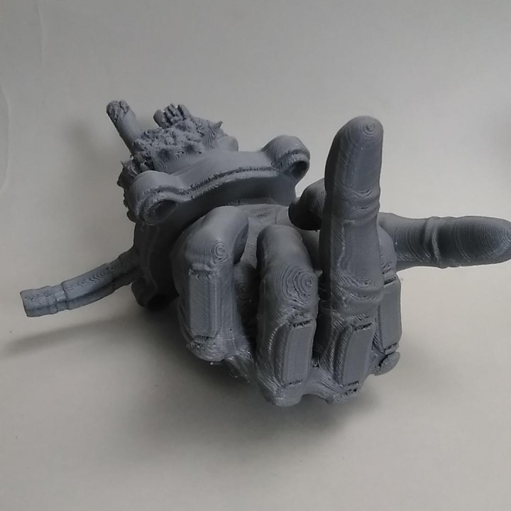 abgetrennt totes Schwimmbad Hand Ventilator Kunst Wunder xmen Fan Art Koloss 3D print model - Mito3D