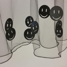 emoji moda accessori faccia sorriso emogi arrabbiato 3d print model - Mito3D