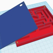 aimant Labyrinthe compétition puzzle esprit défi atharv devin Montes 3d print model - Mito3D