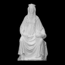 Allegorie Gerechtigkeit Scan Zahl Skulptur Statue Frau Lehm 3d print model - Mito3D