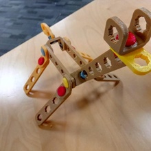 giraffe - clickaloo toys & games toy clips kid construction 3d print model - Mito3D