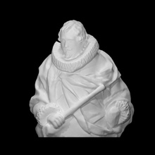 retrato Principe Michele damasceni peretti Varredura fracasso cara cabeça homem escultura mármore 3d print model - Mito3D
