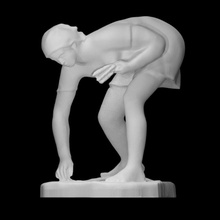 spiglösrice Scan Mädchen Skulptur Statue Italien Gips Glieder Sammeln 3d print model - Mito3D