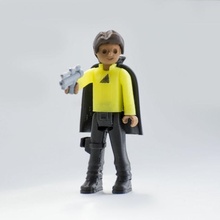 Lando calrissien ventilateur art guerres étoiles jouet articulé figurine playaction 3d print model - Mito3D