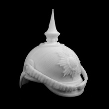 german saxon pickelhaube scan the-helmet-collection 3d print model - Mito3D
