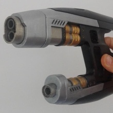 Quad Blaster Requisiten Cosplay Starlord Peter Feder Wächter Galaxis 3d print model - Mito3D