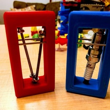 impossible puzzle fdm impression jouets Jeux étincelle bougie d'allumage Cameron 3d print model - Mito3D