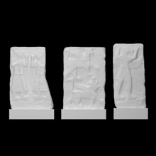 relief orthostats scan architecture sculpture basalt fragment 3d print model - Mito3D