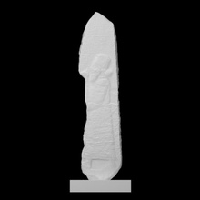 relief inscription scan hittite basalt stele istanbul 3d print model - Mito3D