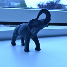 elephant toys & games animal realistic scan 3d print model - Mito3D
