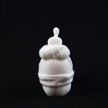 genie baymax fan art disney bighero6 aladdin mixture 3d print model - Mito3D