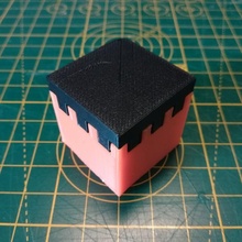rompecabezas caja 1 dedo articulación giro juguetes juegos 3 3boxpuzzle 3d print model - Mito3D