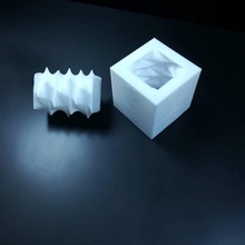 cuadrado bidireccional tornillo juguetes juegos 3d print model - Mito3D