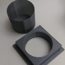 saturn vue cup holder & garden 3d print model - Mito3D