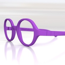 VI lunetas rondas lentes Moda accesorios gafas occhiali brilla 3d print model - Mito3D