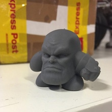 Kirby infinidade guerra ventilador arte vingadores manopla Thanos 3d print model - Mito3D