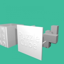 puzzle cube tinkercad case lid toys & games 3d print model - Mito3D