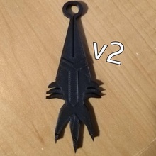 mass - reaper ornament fashion & accessories christmas gaming keychain videogame 3d print model - Mito3D