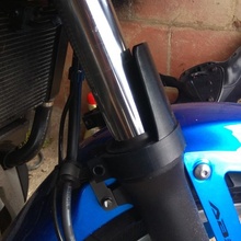 moto garfo protetor poupar partes motocicleta 3d print model - Mito3D