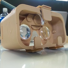 3d impresso Google cartão vr fone ouvido aparelhos eletrônicos impressao 3D realidade virtual VR fun3dprint Cardboard cardboardv2 3d print model - Mito3D