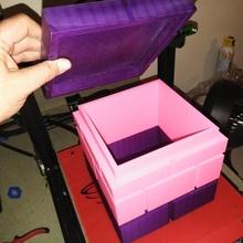 Mario mattone bloccare scatola gadget elettronica nintendo contenitore Brickblock 3d print model - Mito3D