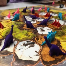 pions dinosaures pour evo board games jds 3d print model - Mito3D