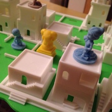 plateau santorini board games jds 3d print model - Mito3D