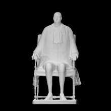 peter great scan leader sculpture statue russia seated petersburg 3d print model - Mito3D
