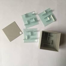 3d laberinto rompecabezas blanco juguetes juegos 3DPuzzles myminifactory makeanything3d dollar 3d print model - Mito3D