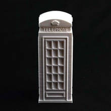 londres caja teléfono miniworld decoración concurso pie letra ganador 3d print model - Mito3D