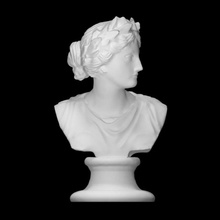 portrait victoria scan bust face head sculpture woman marble 3d print model - Mito3D