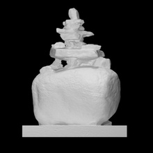 taş heykel taramak Bedava Kaya park ayakta Ottawa 3d print model - Mito3D