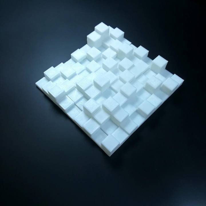 fou échecs planche Jeux 3D print model - Mito3D