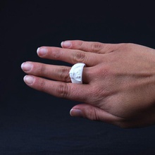 9 darth vader ring bölüm boyutu mücevher yüzük starwars dartvader 3d print model - Mito3D