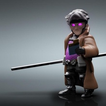 chubby gambit res fan art marvel chocolate 3d print model - Mito3D